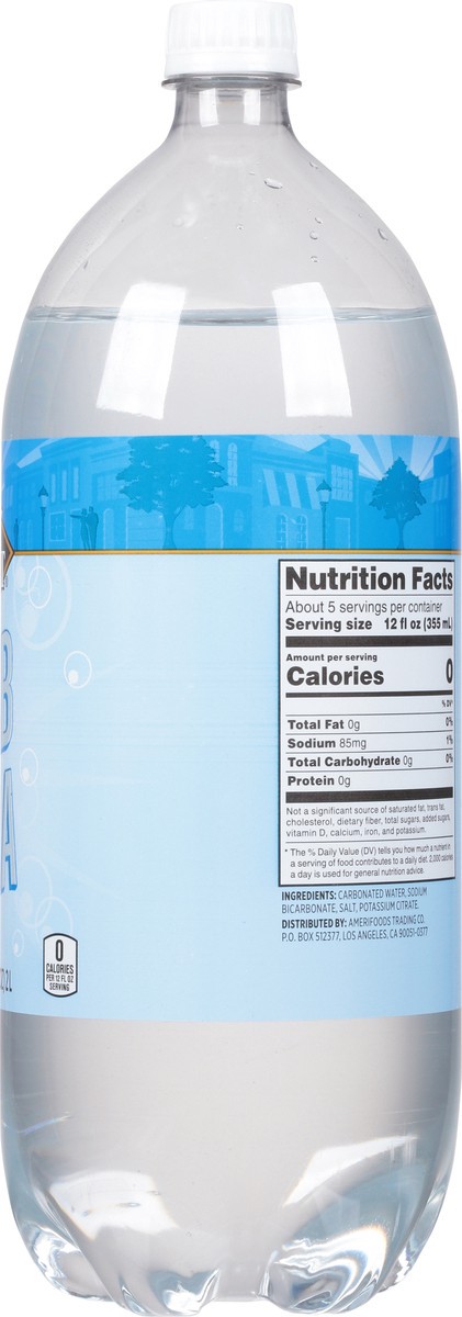 slide 6 of 13, First Street Club Soda - 2 liter, 2 liter