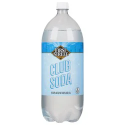 First Street Club Soda - 2 liter