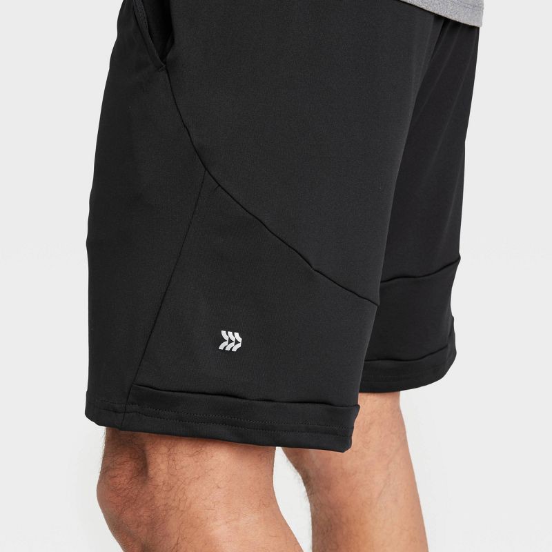 slide 3 of 4, Men's Training Shorts 8.5" - All in Motion Black M, 1 ct