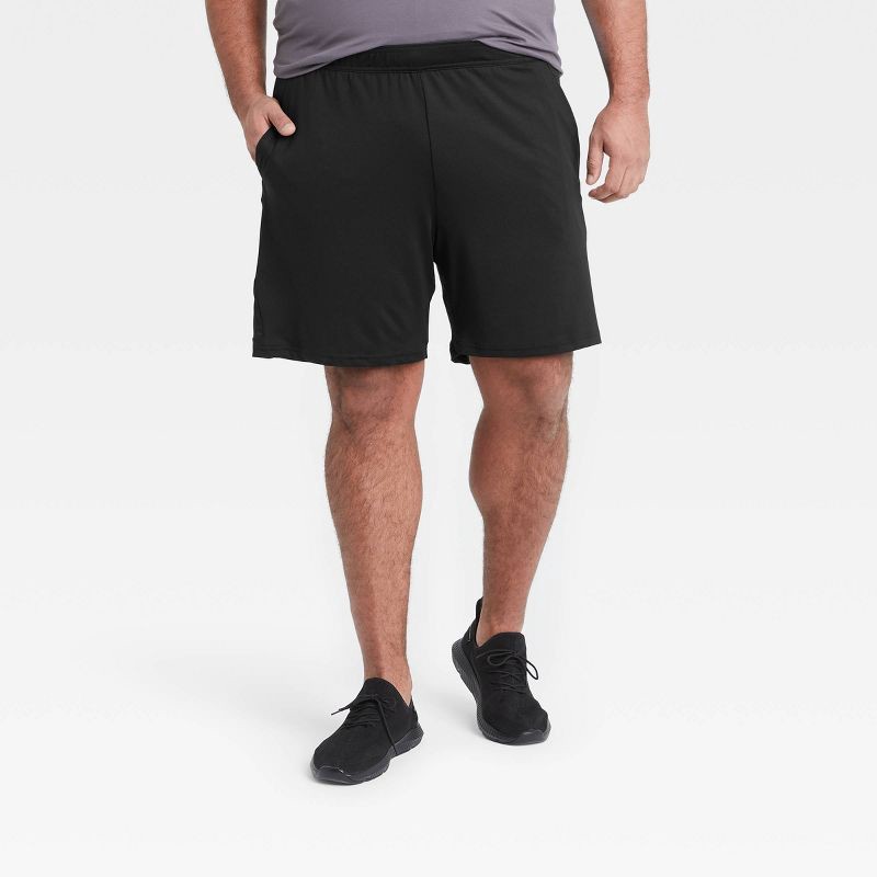 slide 1 of 4, Men's Training Shorts 8.5" - All in Motion Black M, 1 ct