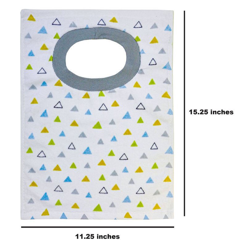 slide 7 of 9, Neat Solutions Printed Pullover Toddler Bib Set - Dinos - 3pk, 3 ct