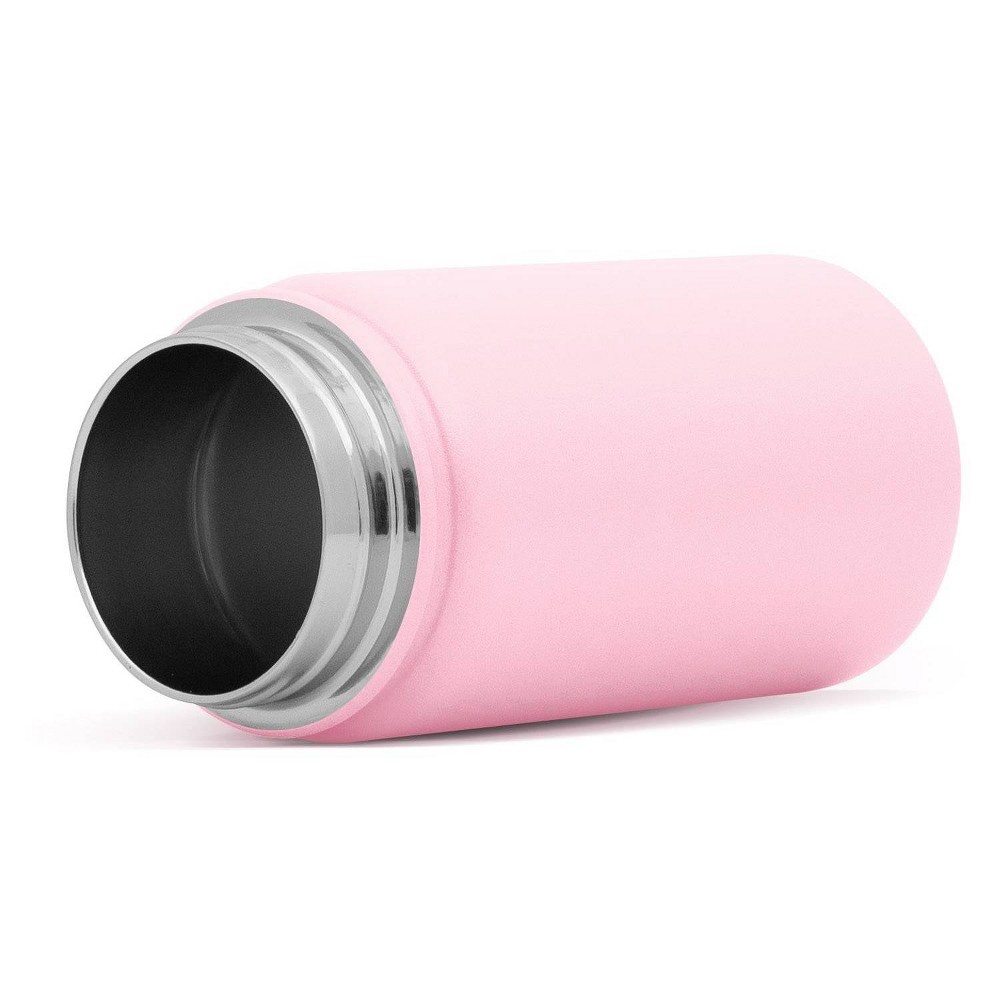 slide 2 of 3, Simple Modern Stainless Steel Blush Water Bottle with Straw and Lid, 14 oz