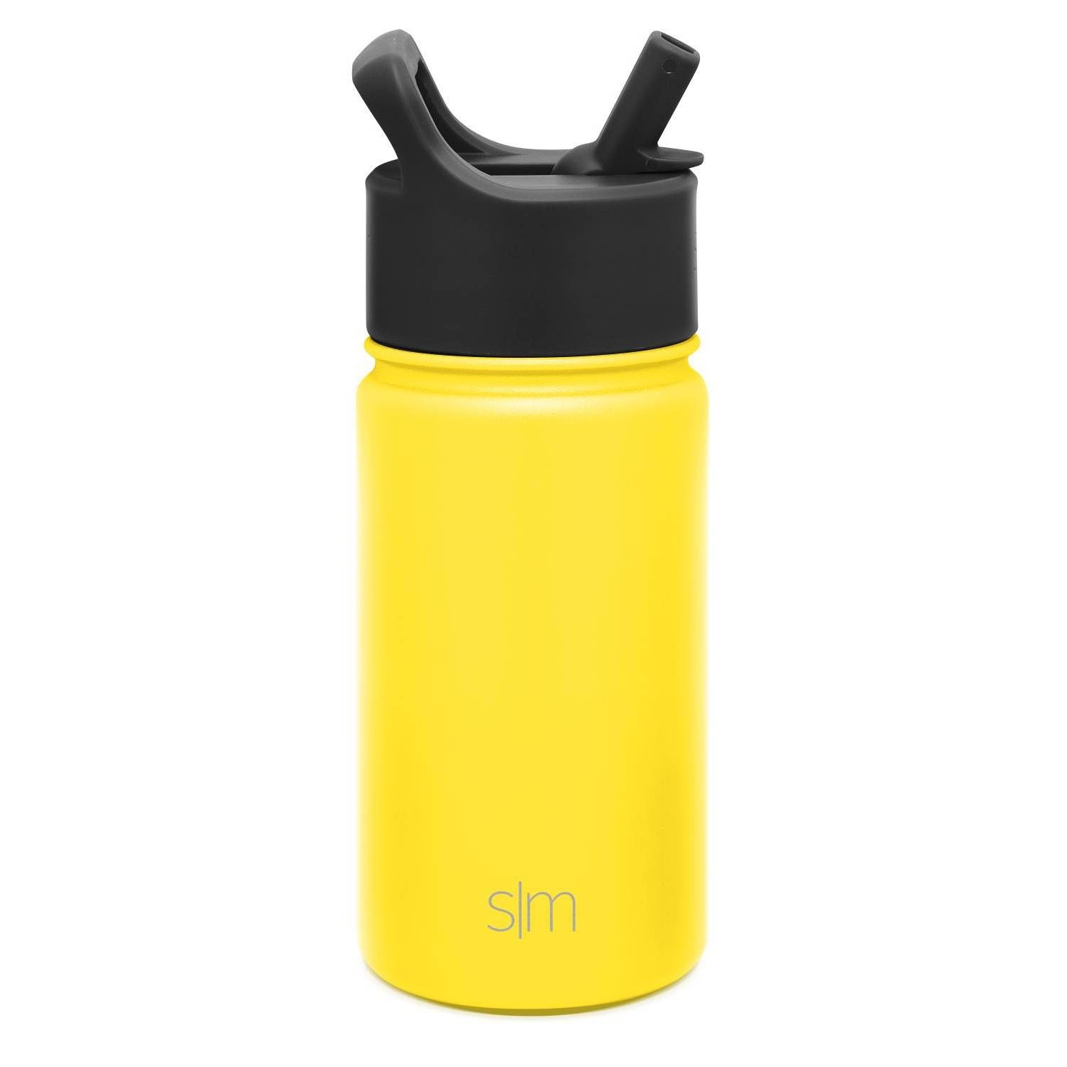 slide 1 of 2, Simple Modern Stainless Steel Summit Sunshine Water Bottle with Straw and Lid, 14 oz