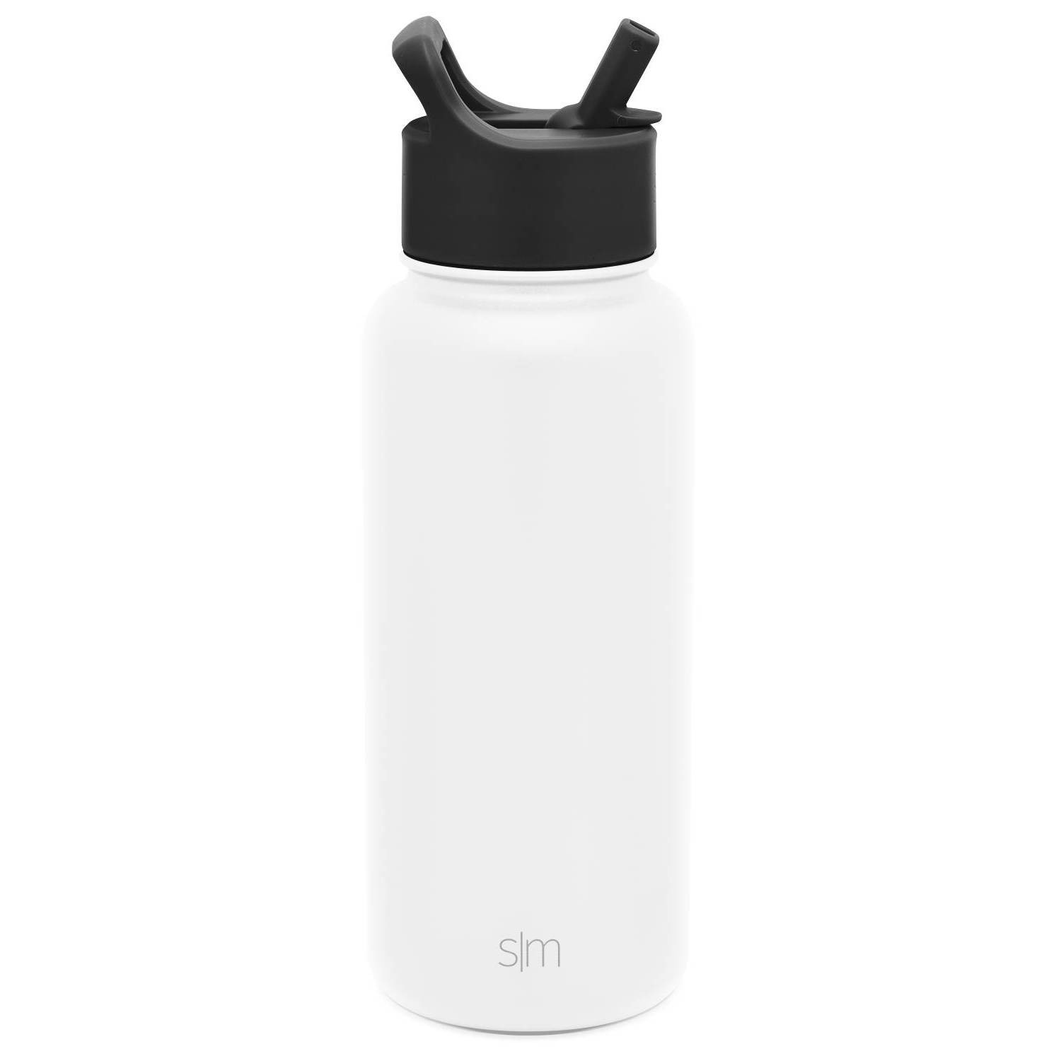 slide 1 of 2, Simple Modern Stainless Steel Summit Water Bottle with Straw Lid Winter, 32 oz