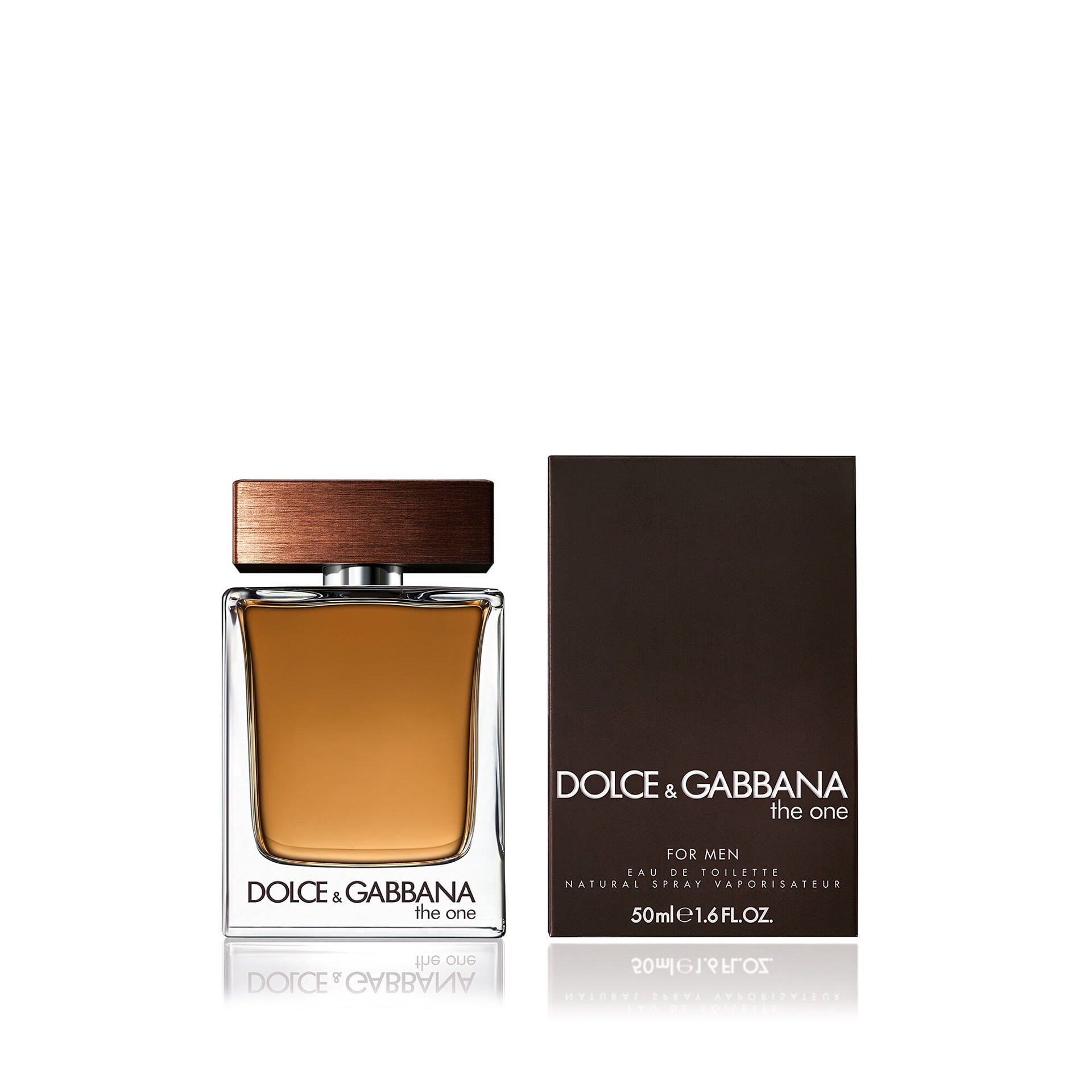 slide 2 of 2, Dolce&Gabbana The One For Men Eau de Toilette 1.7 oz/ 50 mL eau de toilette spray,