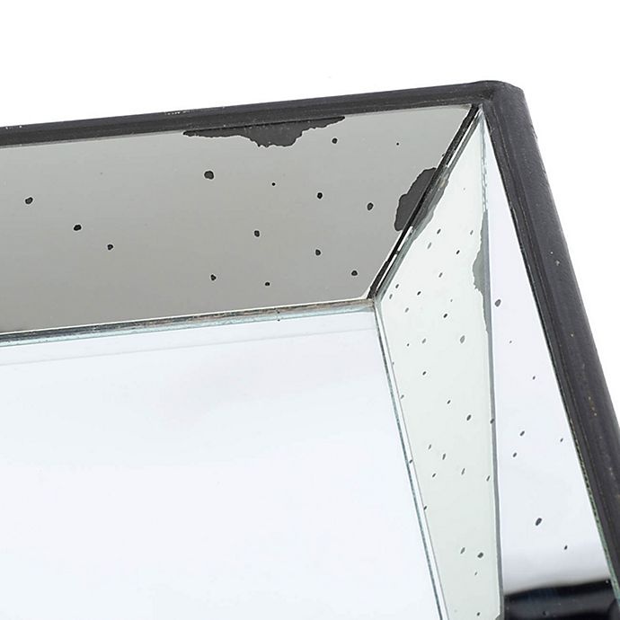 slide 4 of 5, A&B Home Waverly Large Square Mirrored Tray, 1 ct