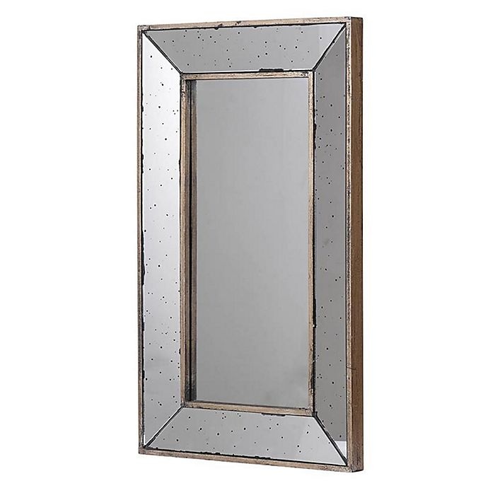 slide 2 of 3, A&B Home Large Rectangle Mirrored Tray, 1 ct