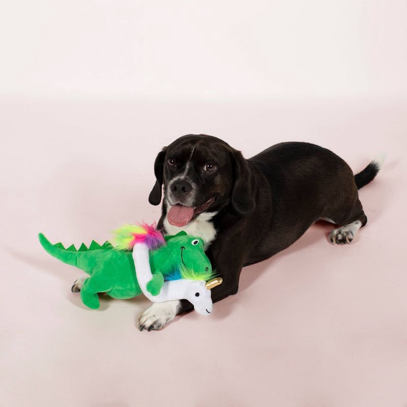 slide 2 of 4, PetShop by Fringe Studio Summa Time Rex Dog Toy, 1 ct