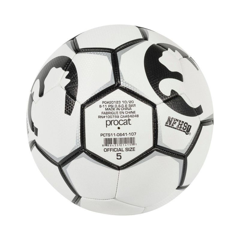 slide 4 of 5, ProCat by Puma ProCat Breakaway Size 5 NFHS Ball - White, 1 ct