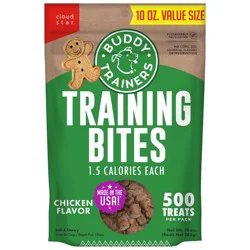 Buddy Biscuits Training Bites Chicken Dry Dog Treats - 10oz