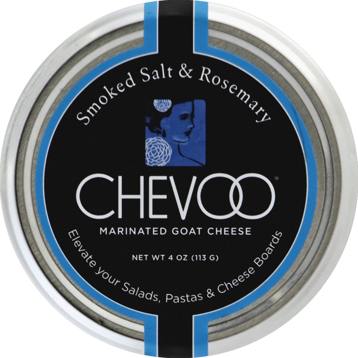 slide 4 of 8, Chevoo Goat Cheese And Olive Oil Salt, 4 oz