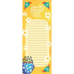 TREE FREE Tree-Free Greetings "sweeter Teacup" Listpad, 3 In X 8 In