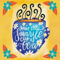 TREE FREE Tree-Free Greetings "sweeter Teacup" Magnet, 3.5 In X 3.5 In