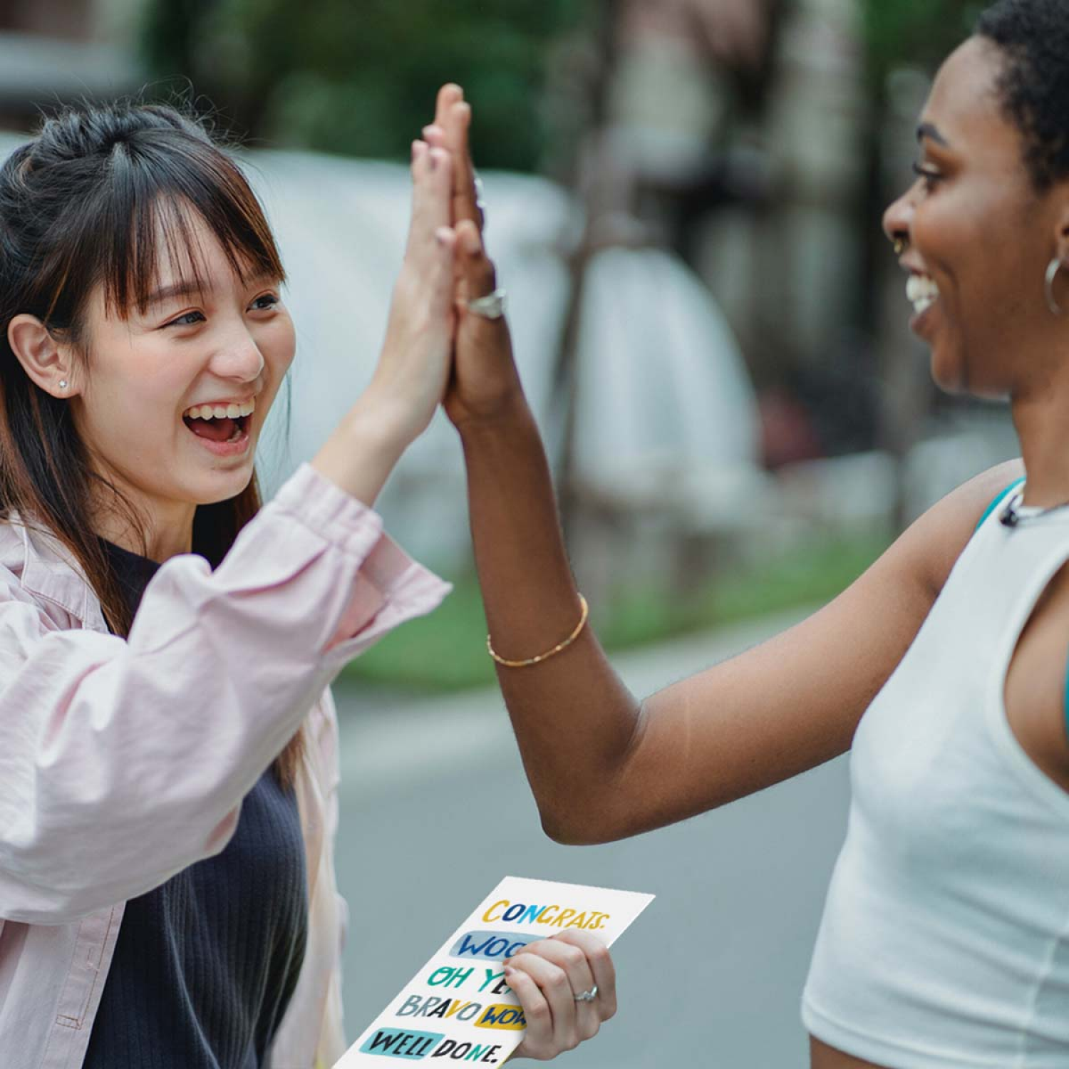 slide 5 of 5, TREE FREE Woohoo Congrats Money Holder 4 Pack, 4 ct