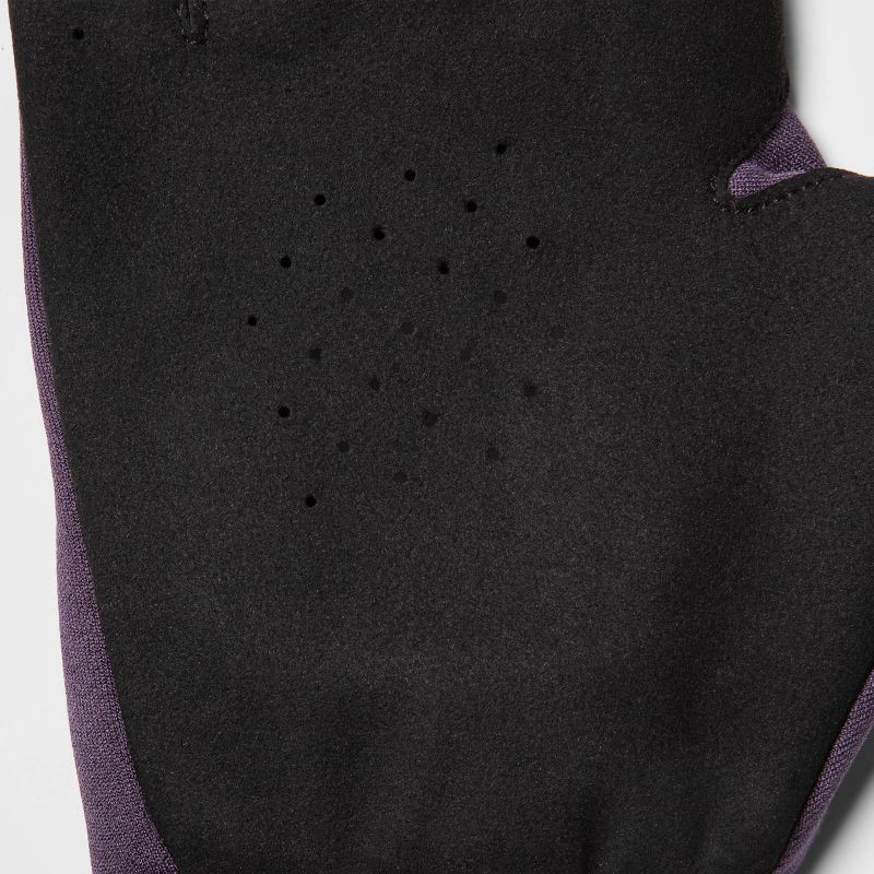 slide 4 of 4, Women's Strength Training Gloves Purple M - All In Motion™, 1 ct