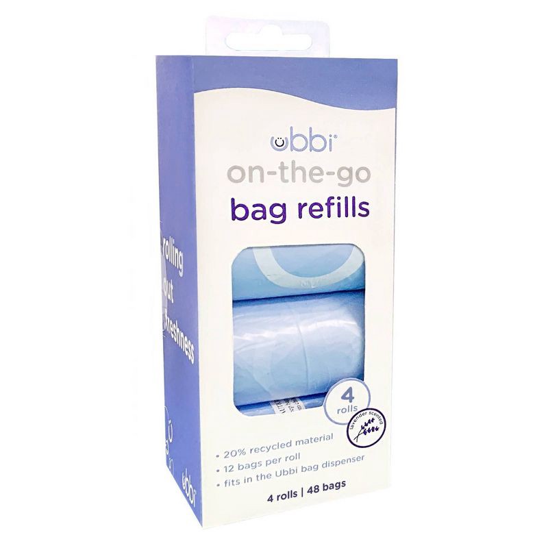 slide 1 of 3, Ubbi On-the-Go Bags Dispenser Refills - 48ct, 48 ct