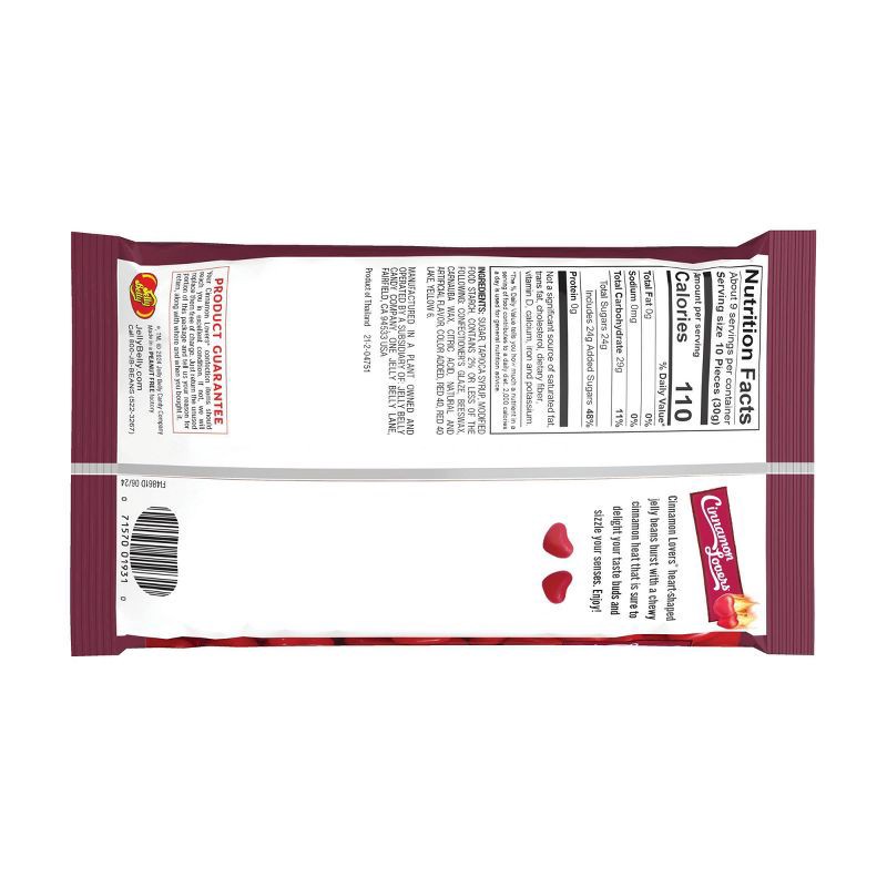 slide 2 of 4, Jelly Belly Gimbal's Valentine's Cinnamon Lovers Jelly Beans Candy Bag - 9oz, 9 oz