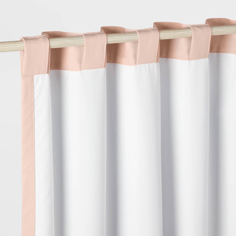 slide 5 of 5, 84" Blackout Twill Solid Kids' Panel Pink - Pillowfort™, 1 ct