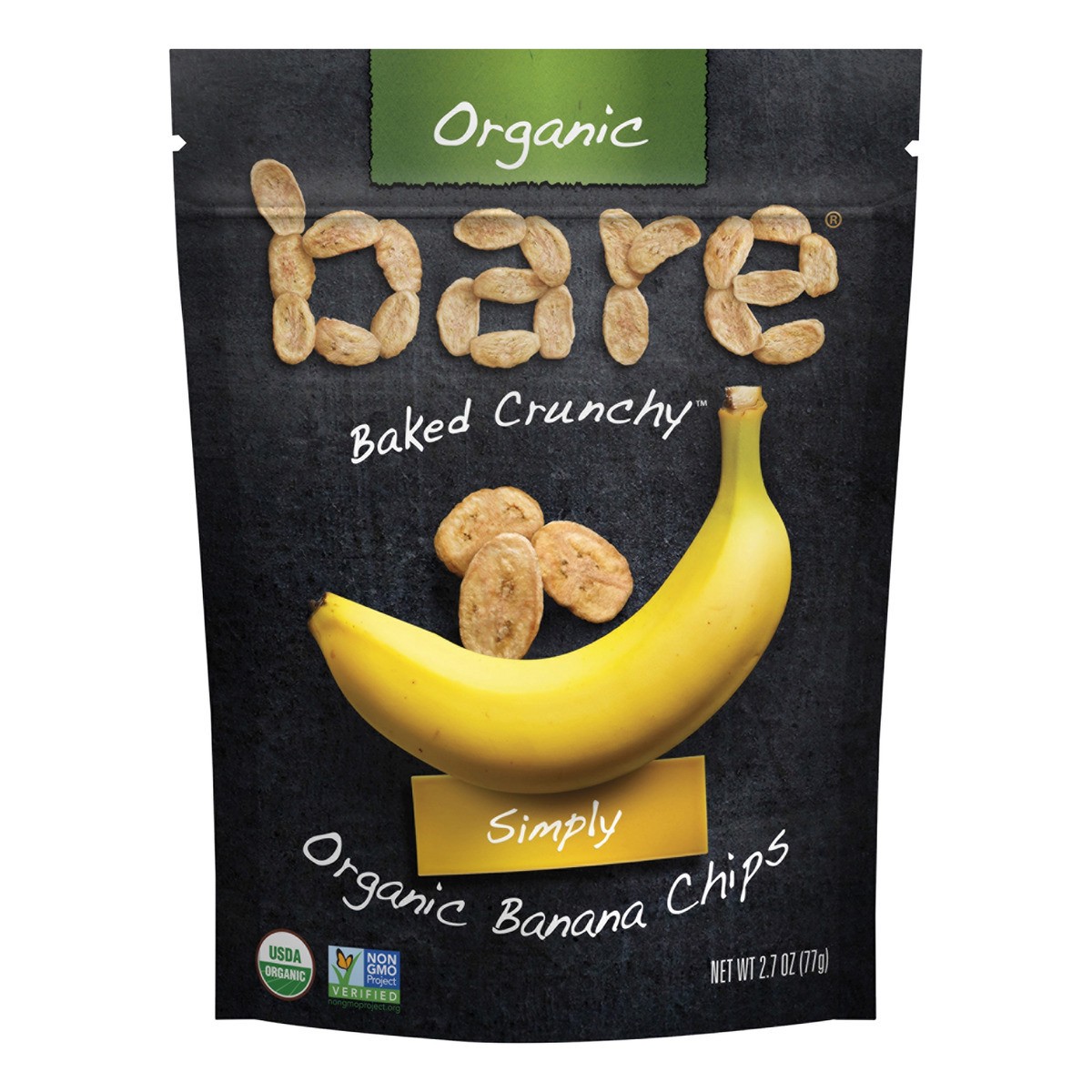 slide 1 of 6, Bare Banana Chips, 2.7 oz