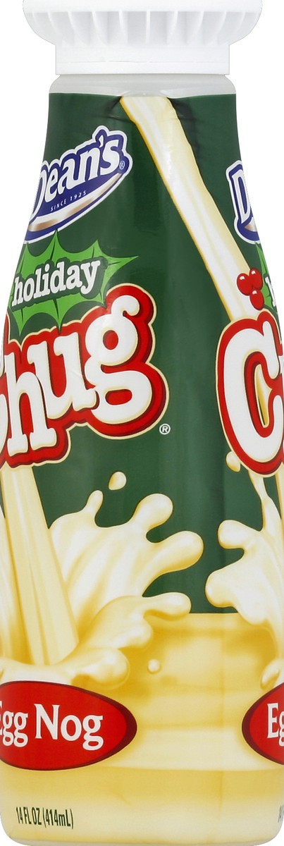 slide 2 of 4, Dean's Chug Holiday Egg Nog 14 fl oz, 14 fl oz