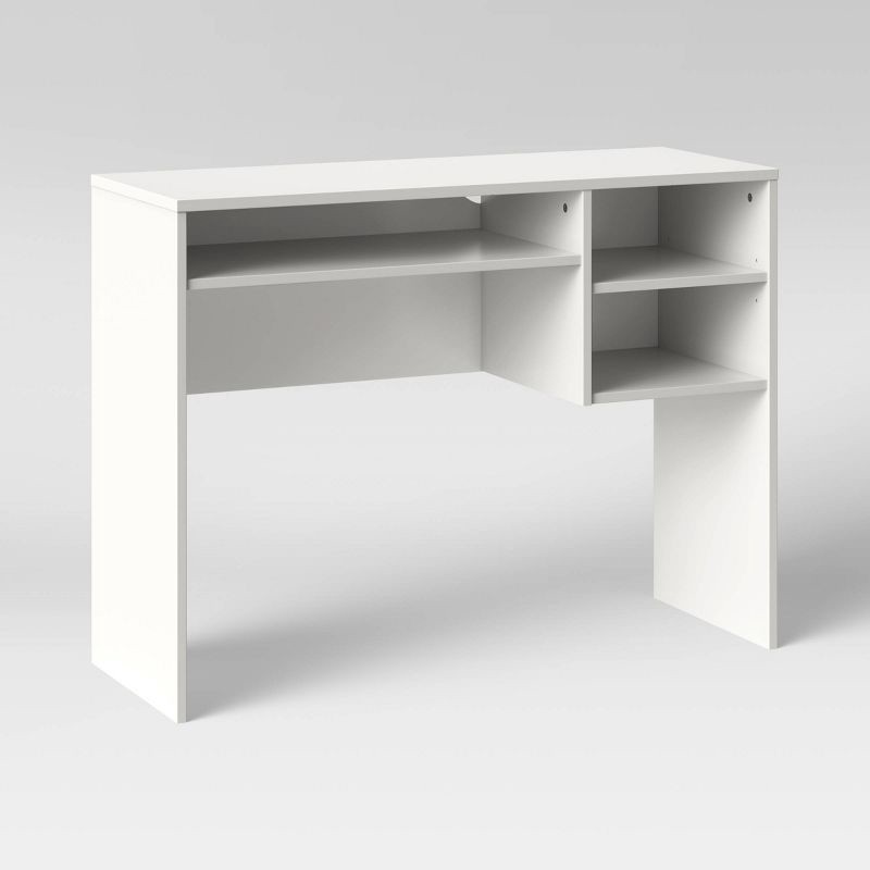 slide 1 of 5, Student Writing Desk with Storage White - Room Essentials™, 1 ct