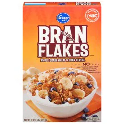 Kroger Bran Flakes Wheat Cereal