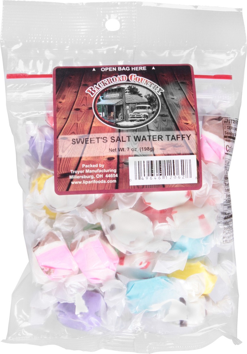slide 14 of 14, Backroad Country Candy, Taffy, Sweet's Salt Water, 7 oz