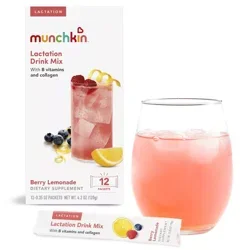 Munchkin Milkmakers Lactation Drink Mix - Berry Lemonade