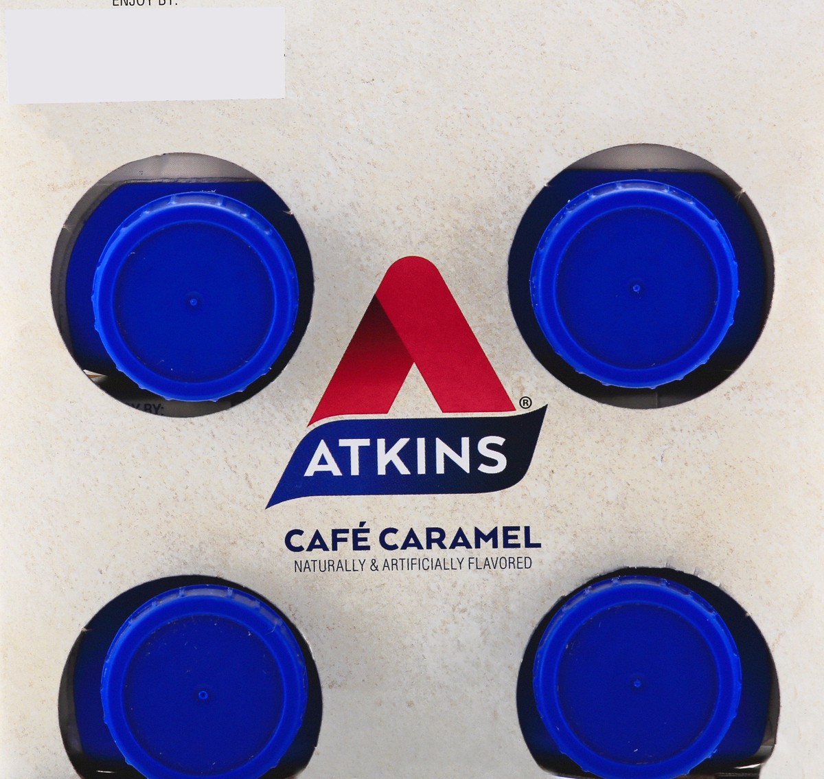 slide 6 of 13, Atkins Dietary Supplement Shake - Caramel, 4 ct; 11 fl oz