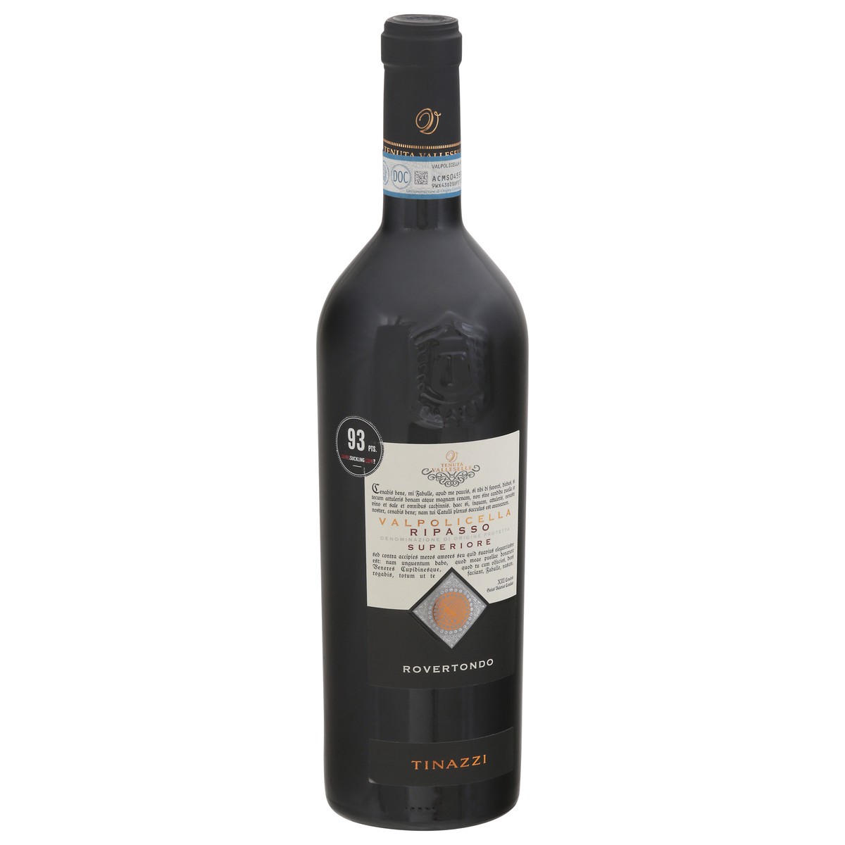 slide 9 of 9, Valpolicella 2019 Rovertondo Ripasso 750 ml, 750.0 ml