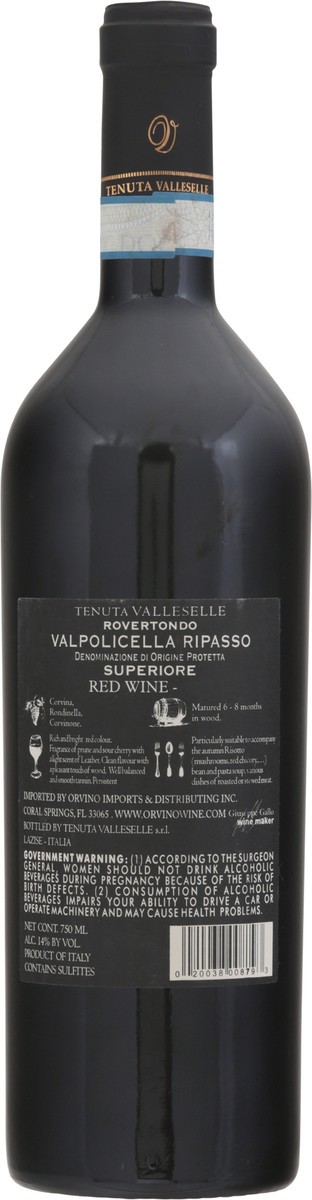 slide 7 of 9, Valpolicella 2019 Rovertondo Ripasso 750 ml, 750.0 ml