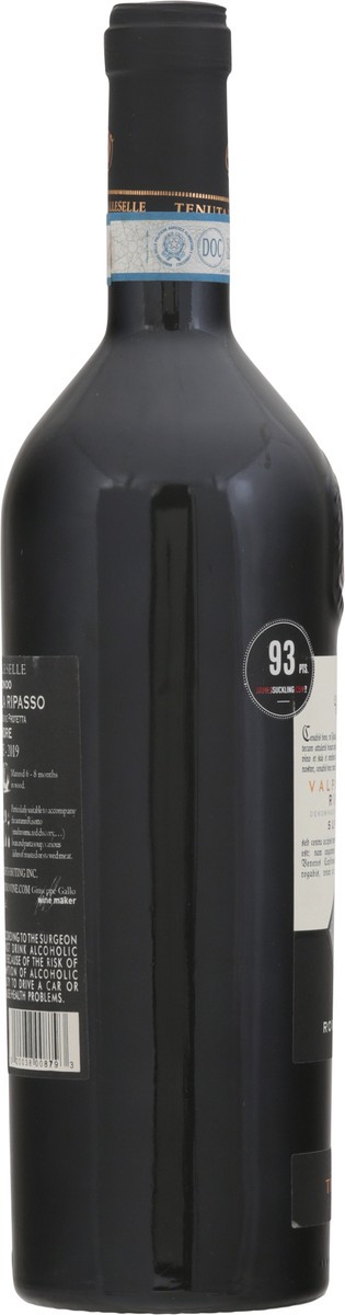slide 8 of 9, Valpolicella 2019 Rovertondo Ripasso 750 ml, 750.0 ml