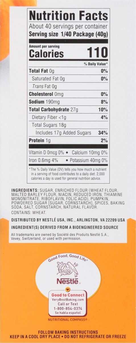 slide 8 of 9, LIBBY'S Pumpkin Bread Kit with Icing Mix 57.75 Ounce Box, 57.75 oz