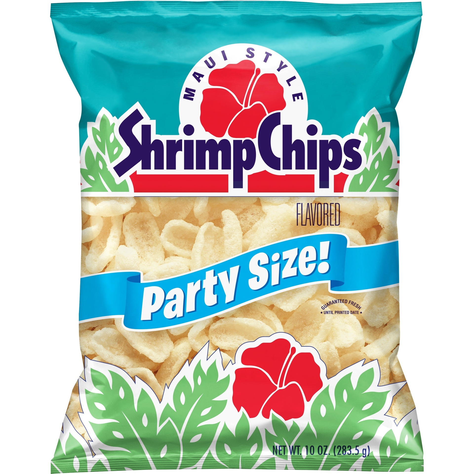 slide 1 of 3, Maui Style Party Size Shrimp Chips - 10oz, 10 oz