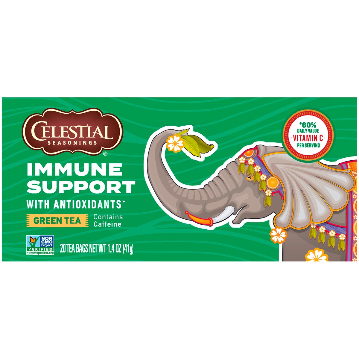 slide 2 of 8, Celestial Seasonings Green Tea Cit - 20 ct, 20 ct