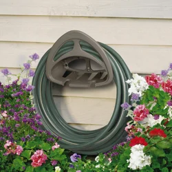 Suncast Aquawinder Wicker Automatic Rewind Hose Reel