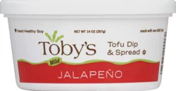 Tobys Tofu Dip & Spread 14 oz