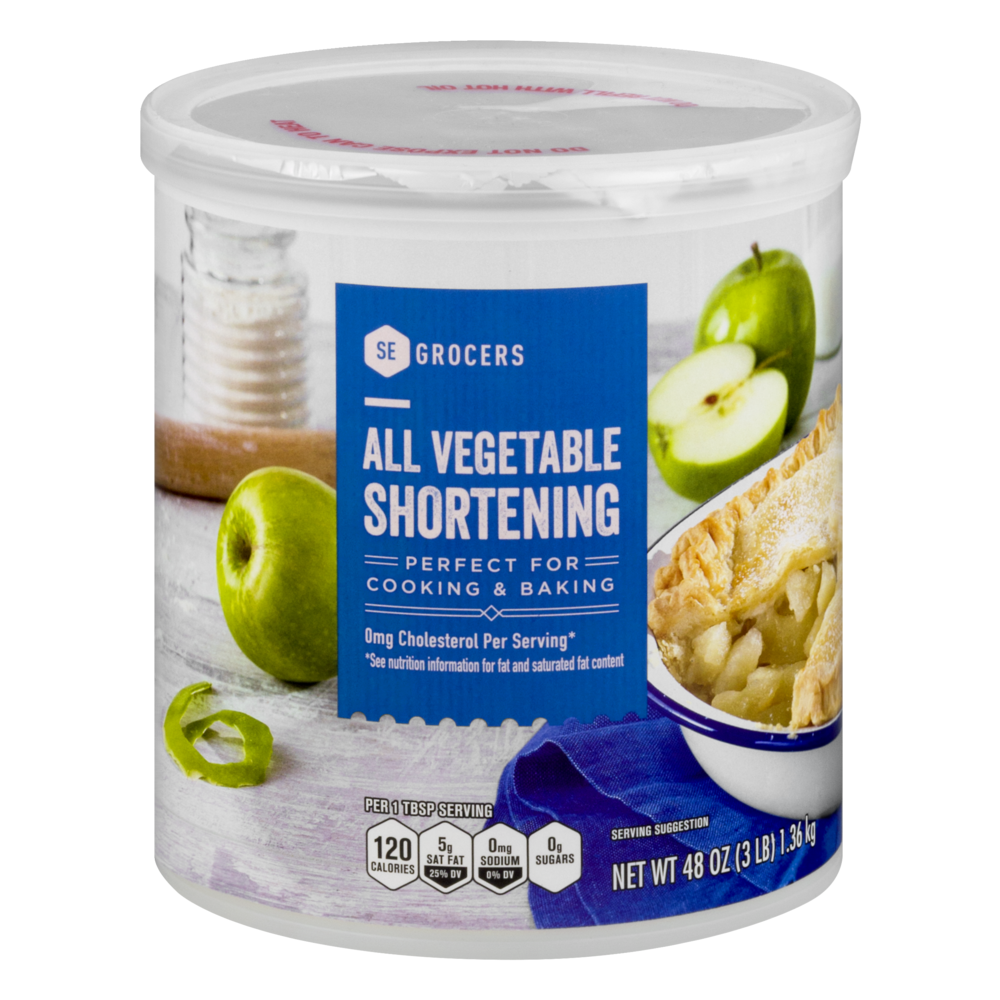 slide 1 of 1, SE Grocers All Vegetable Shortening, 3 lb