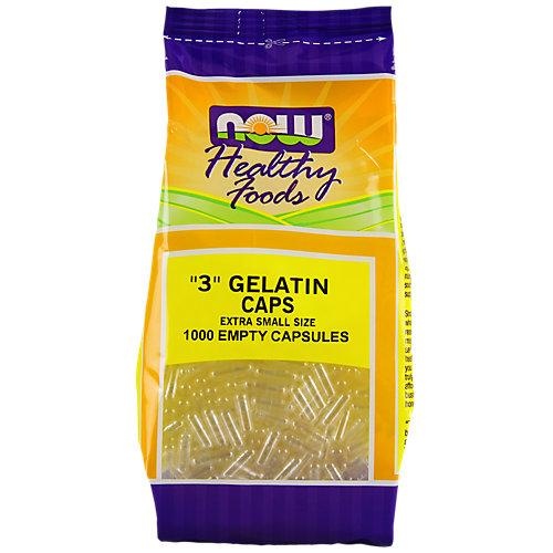 Now Foods Empty Capsules, Gelatin, 3 1000 Gel Caps 1 ct Shipt