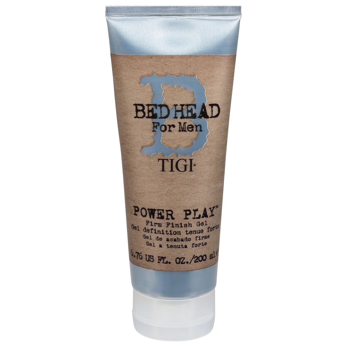slide 1 of 13, TIGI Bed Head for Men Power Play Firm Finish Gel, 6.76 fl oz