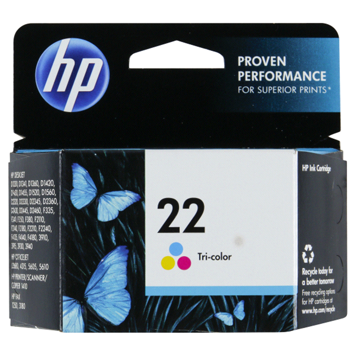 slide 1 of 9, HP Ink Cartridge 1 ea, 1 ct