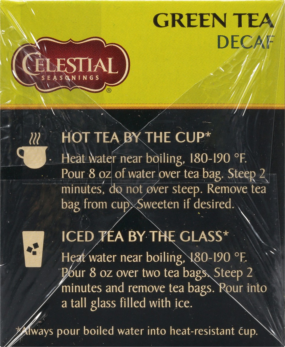 slide 6 of 8, Celestial Seasonings Decaf Green Tea, 20 ct