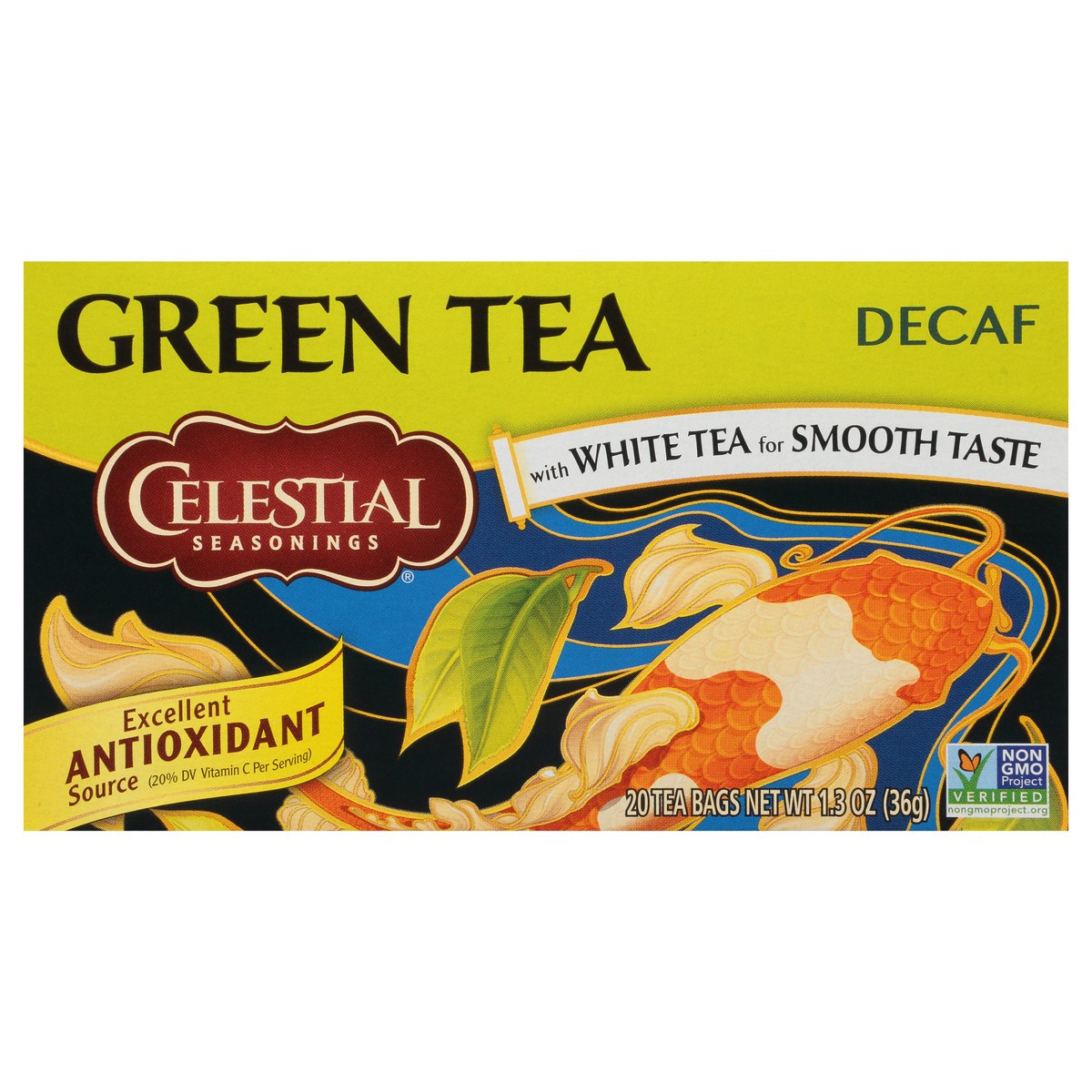 slide 1 of 8, Celestial Seasonings Decaf Green Tea, 20 ct