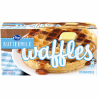 slide 1 of 4, Kroger Buttermilk Waffles, 10 ct; 12.3 oz