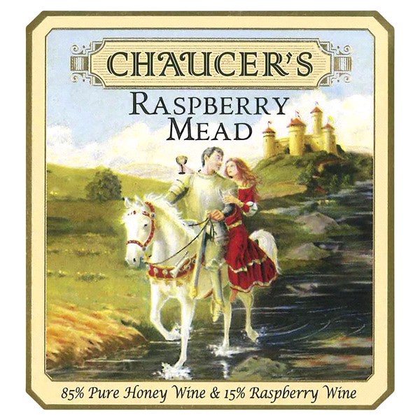 slide 2 of 5, Chaucer's Raspberry Mead, 750 ml