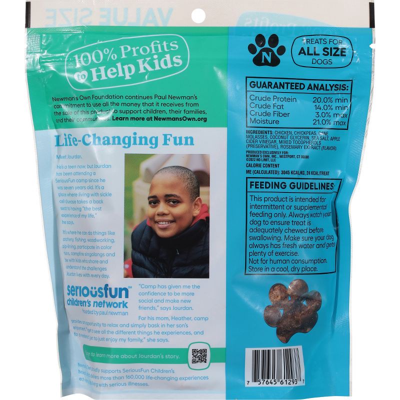 slide 2 of 3, Newman's Own Chicken Recipe Soft Chewy Dog Treats - 14oz, 14 oz