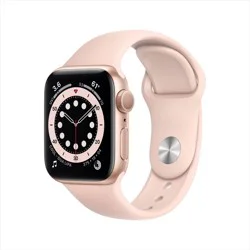 Apple Watch Series 6 GPS 40mm Gold Aluminum Case with Pink Sand Sport Band