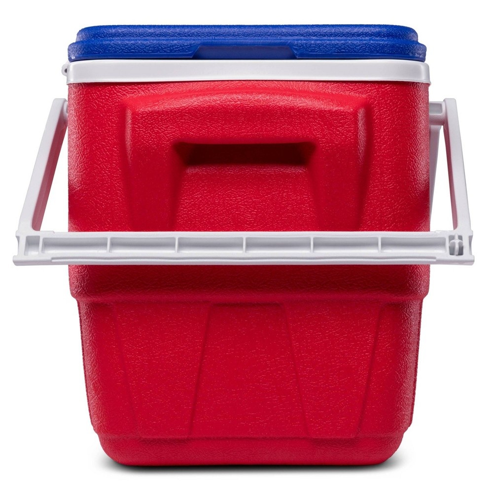 slide 4 of 9, Igloo Picnic Basket Retro Cooler - Lobster Red, 25 qt