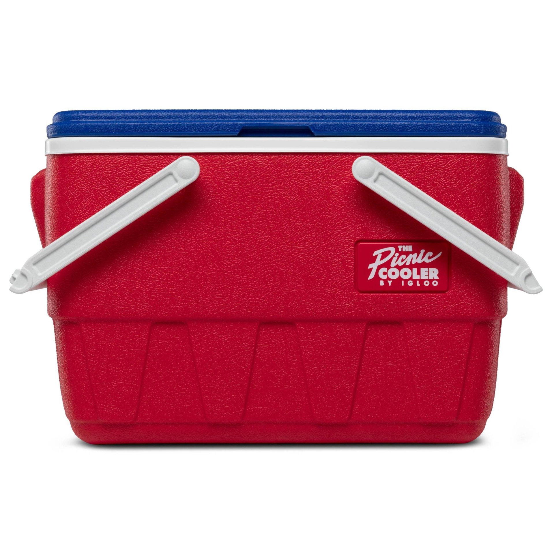 slide 1 of 9, Igloo Picnic Basket Retro Cooler - Lobster Red, 25 qt