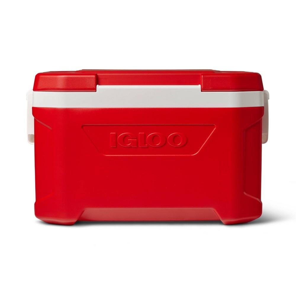 slide 6 of 13, Igloo Latitude Portable Cooler - Red, 52 qt